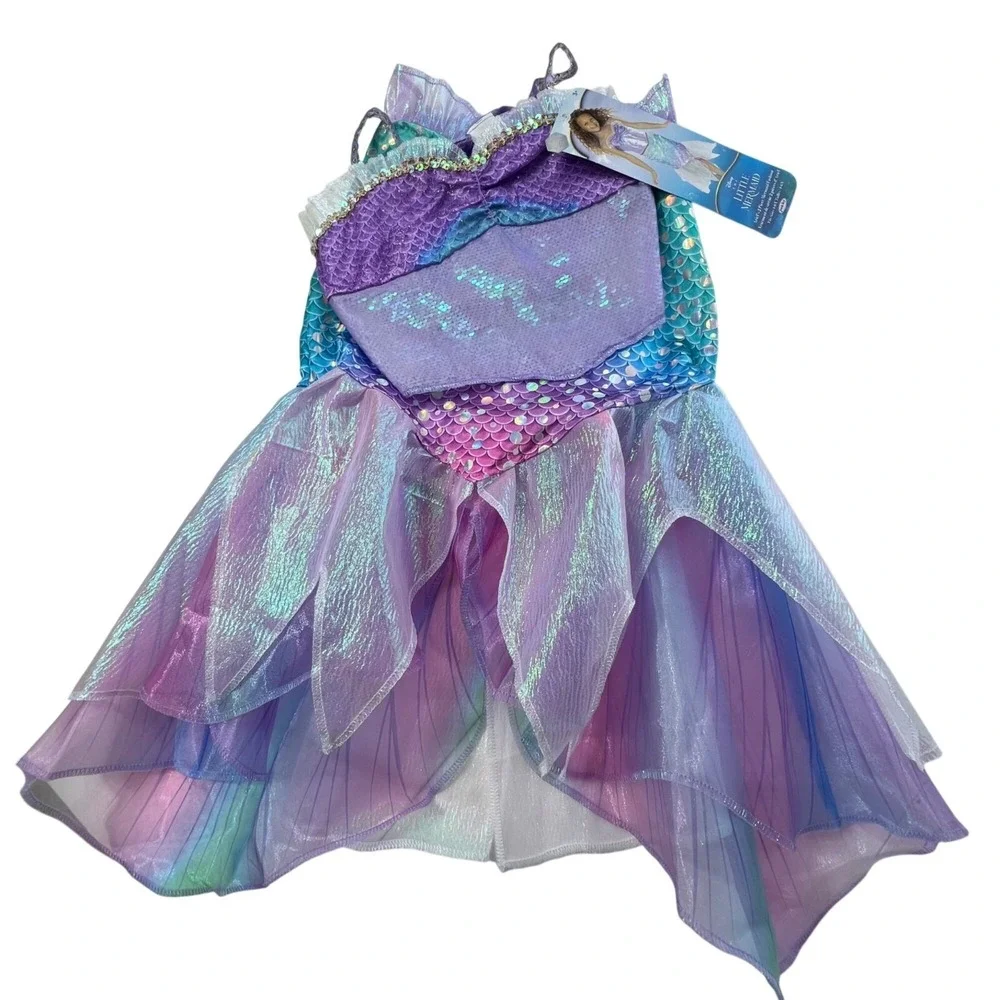 Disney Little Mermaid Ariel Costume Girls 4-6X‎